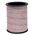 Ditipo Ribbon decorative tiffany spool pink-silver 10 mx 10 mm