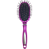 Hair brush oval 18 cm pink 40250