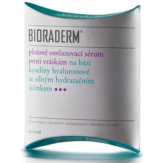 Bioraderm Rejuvenating Anti-Wrinkle Facial Serum 4 x 4 ml