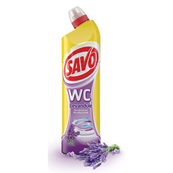 Savo Lavender WC Gel Toilet Cleaner 750 ml