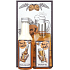 Bohemia Gifts Extract from brewer's yeast and hops, That's good, shower gel 200 ml + Bath 200 ml + Picture Beer is good...13 x 24 cm cosmetic set