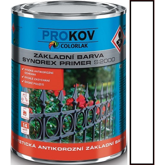 Colorlak Synorex Primer S 2000 synthetic anti-corrosion primer White 0.6 l