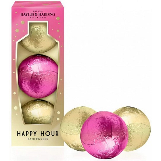 Baylis & Harding Cocktail hour sparkling ballistic bath 3 x 140 g, cosmetic set