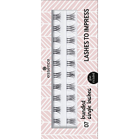 Essence Lashes To Impress artificial lashes 07 Bundled Single Lashes 20 pieces