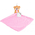 First Steps Sleepyhead with Plush Bear Head Pink 24 x 26 cm