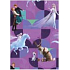 Ditipo Gift wrapping paper 70 x 200 cm Christmas Disney Ice Kingdom purple
