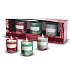 Heart & Home Christmas tree + Winter fairy tale + Cranberry mummy candle glass 3 x 49 g, gift set