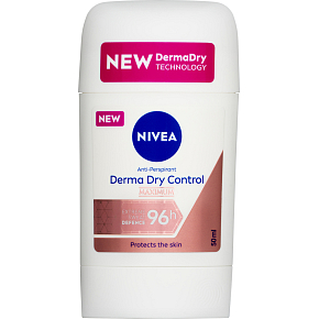 Nivea Derma Dry Control Solid Antiperspirant, 50 ml