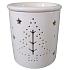 Aroma lamp Tree porcelain white 9 x 11 cm