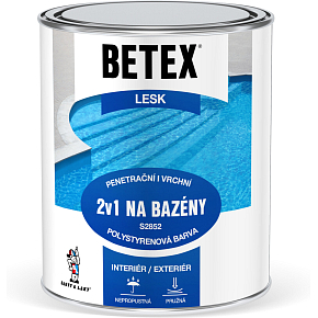 Betex s2852 2v1 base and top coat for pools 0440 dark blue, 1 kg