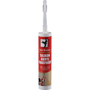Den Braven Silicone Acrylic Sealant, Clear, 310 ml Den Braven Silicone Acrylic Sealant, Clear, 310 ml