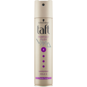 Taft Perfect Flex, ultra strong hold hairspray, fixation strength 4, 250 ml