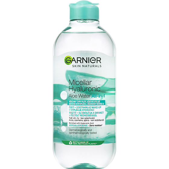Garnier Skin Naturals Aloe Vera Micellar Water, 400 ml