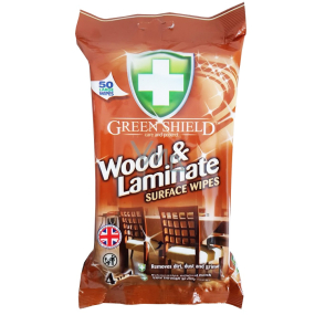Green Shield 4-in-1 Wood and Laminate Cleaning Wipes 50 pieces