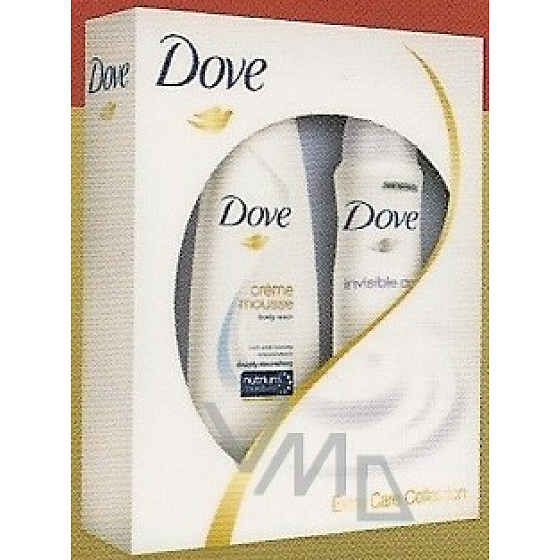 Dove Creme Mousse body lotion 150 ml + shower gel 250 ml, cosmetic set