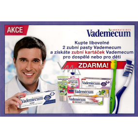 DÁREK Vademecum Junior zubní kartáček 1 kus