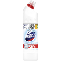 Domestos WC Cleaner 24h Ultra White Shine, 750 ml