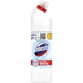 Domestos WC Cleaner 24h Ultra White Shine, 750 ml