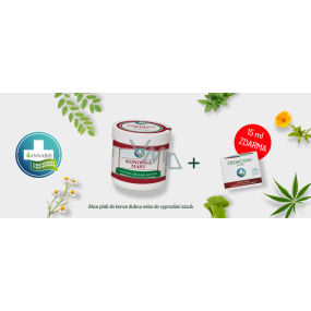 GIFT Annabis Cremcann Silver hemp cream for skin after cold sores and acne 15 ml