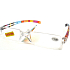 Berkeley Reading frames without rims +1.50 pink-orange CB01 1 piece MC2066
