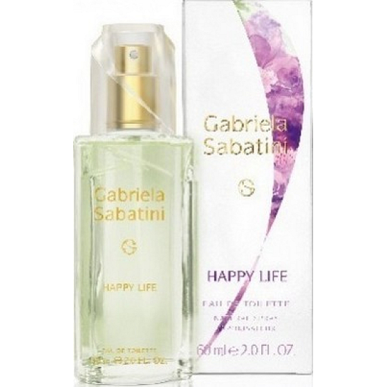 Gabriela Sabatini Happy Life Eau de Toilette for Women 60 ml