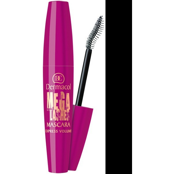 Dermacol Mega Lashes Express Volume mascara black 12.5 ml