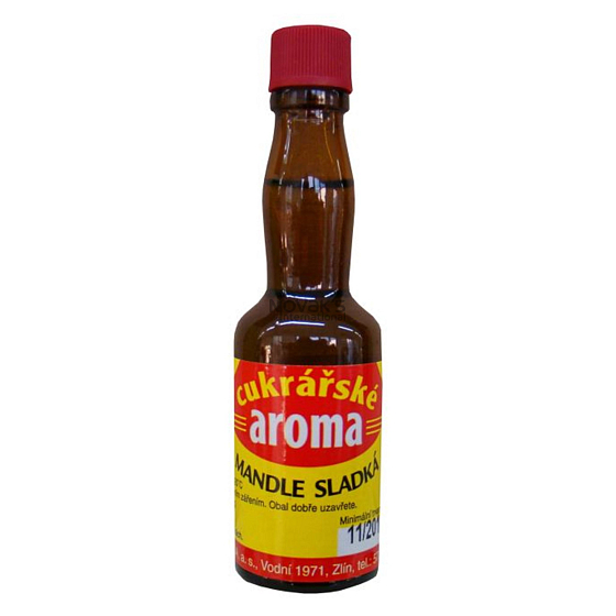 Aroma Sweet Almond Alcohol Flavoring for Pastries, Beverages, Ice Cream, and Confectionery Products 20 ml