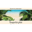 Heart & Home Tropical beach Soy scented candle medium burns up to 30 hours 110 g