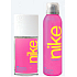 Nike Pink Woman Eau De Parfum Spray 75ml + Deodorant Spray 200 ml for women gift set