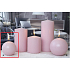 Lima Ice pastel candle pink ball 80 mm 1 piece
