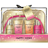 Baylis & Harding Cocktail Hour Peach Bellini Cleansing Gel 100 ml + Raspberry Rose Shower Cream 100 ml + Peach Bellini Body Lotion 50 ml + Raspberry Rose Hand Cream 50 ml + 2-piece toiletry bag, cosmetic set