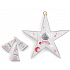 English Tea Shop Bio Hvězda Christmas cake + Sweets + Oolong, lemon and raspberry + White tea, coconut and passion fruit + Coconut Chai + Black tea with honey and melon, 6 pieces of loose tea pyramids, 12 g, hanging gift set