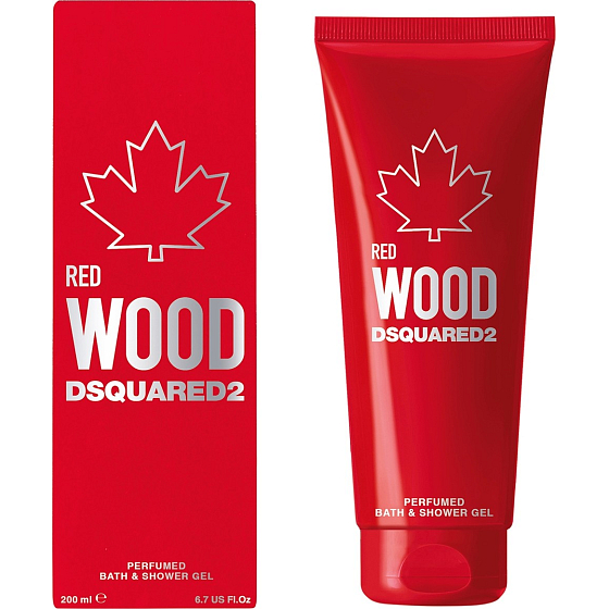 Dsquared2 Red Wood shower gel for women 200 ml