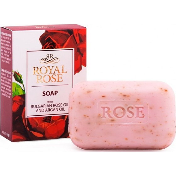 Royal Rose Natural rose soap with rose and argan oil 100 g