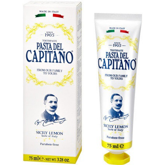 Pasta Del Capitano 1905 Sicily Lemon toothpaste 75 ml