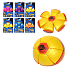 Phlat Ball Junior Metallic/Neon flying disc turning into a ball 10 cm various types, recommended age 5+