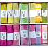 Ditipo Fabric ribbon Flora pink stripes 3 m x 25 mm