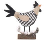 Hen Hen white to stand 25 cm