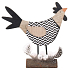 Hen Hen white to stand 25 cm