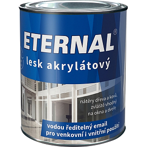 Eternal Gloss Acrylic Topcoat for Wood and Metal, Ral 9003 White, 700 g