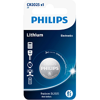 Philips Lithium Battery CR2025 1 pcs 3V