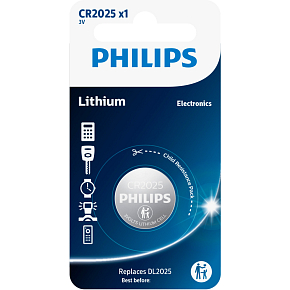 Philips Lithium Battery CR2025 1 pcs 3V