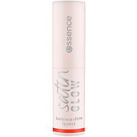 Essence Luminous Shine Lipstick Satin GLOW 07 Coral It A Day, 3.5 g