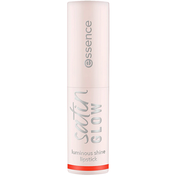 Essence Luminous Shine Lipstick Satin GLOW 07 Coral It A Day, 3.5 g