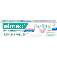 Elmex Sensitive Professional Repair & Prevent Gentle White Toothpaste for Sensitive Teeth, 75 ml