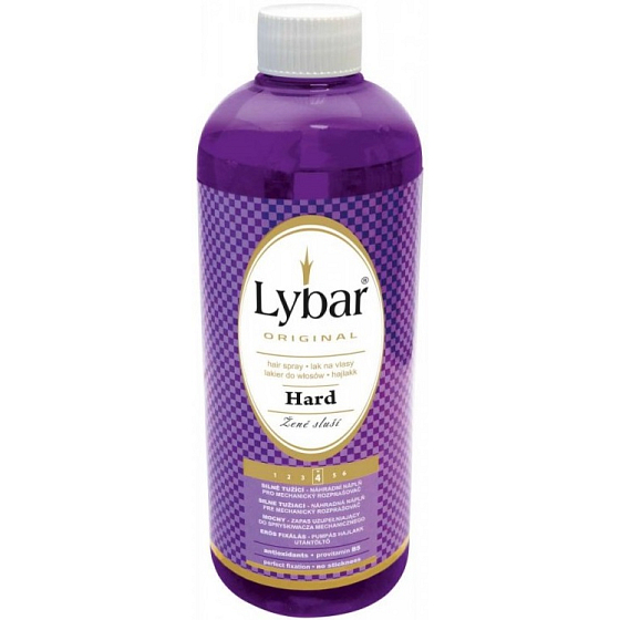 Lybar Hard Strong Hold Hair Spray Refill 500 ml