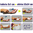 Magic Tissue Flovers cleaning silk cloth in a tablet 1 pack / 4 pieces