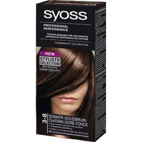 Syoss Professional Hair Color 3 - 8 Sweet Brunette