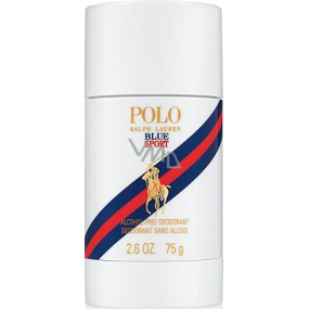 Ændringer fra Udfyld Sag Ralph Lauren Polo Blue Sport deodorant stick for men 75 g - VMD parfumerie  - drogerie