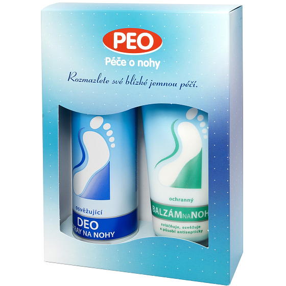 Astrid Peo Gift foot balm 100 ml + deodorant foot spray 150 ml, cosmetic set